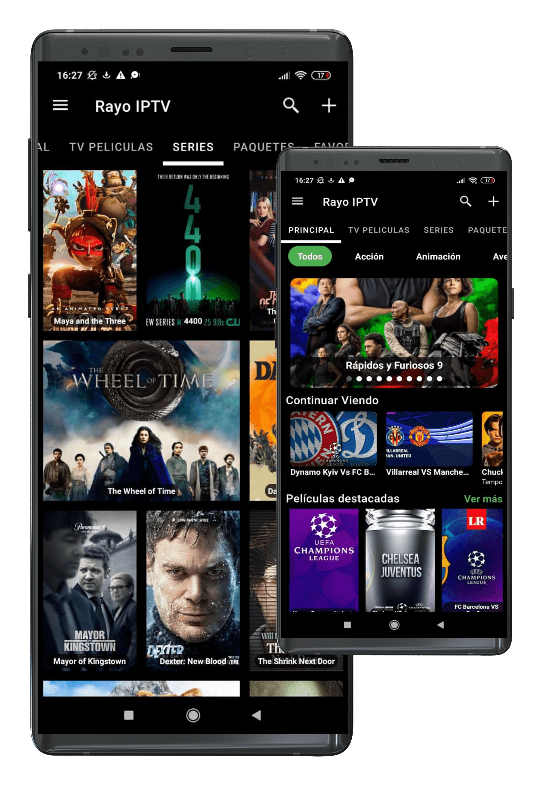 IPTV Rayo APK DESCARGAR GRATIS App Oficial